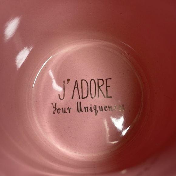 Be a Flamingo 🦩 in a flick of pigeons pottery mug - Picture 7 of 7